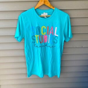 BNWT Bella Canvas Social Studies Teacher T-Shirt - Women’s Size M